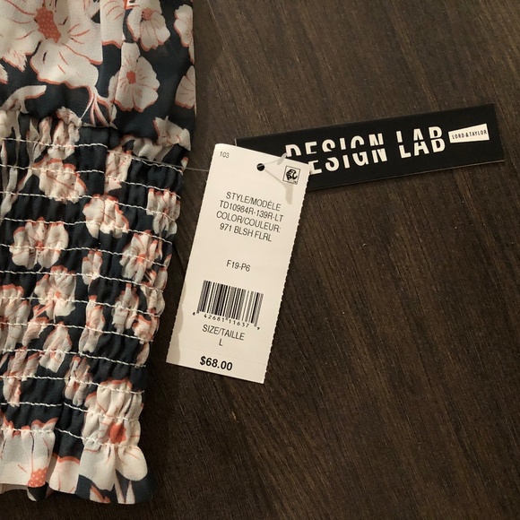 Design Lab chiffon blouse with ruched waist and cuffs - Picture 8 of 13